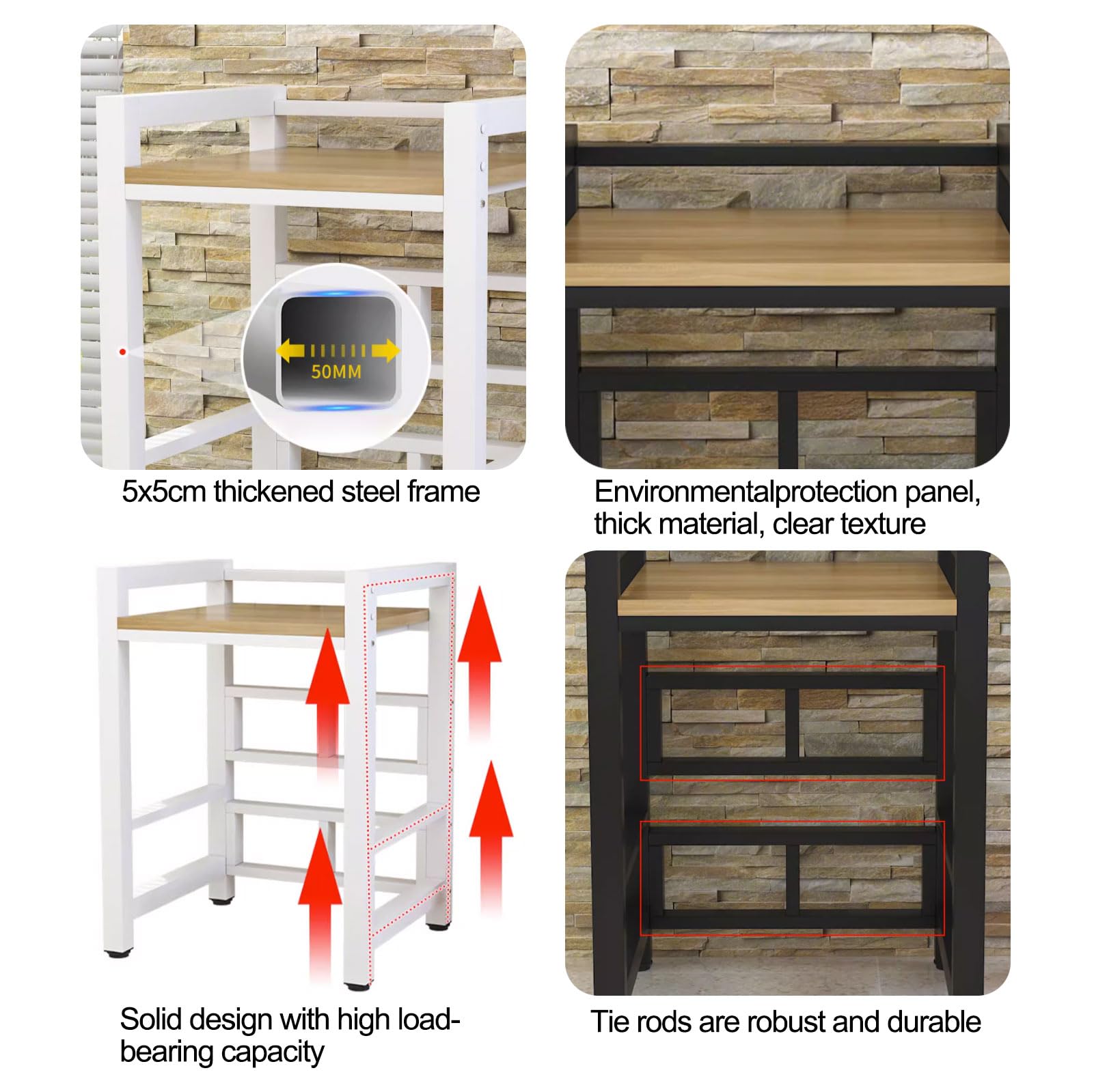 Scaffale per lavanderia sopra lavatrice e asciugatrice, capacità 400 kg, per bagno, cucina, balcone