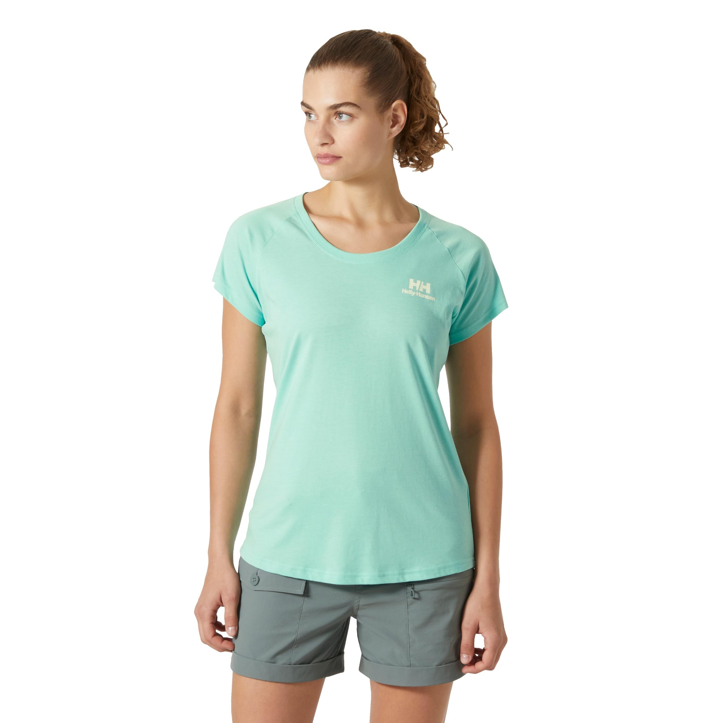 Helly Hansen Women's Bleu T-Shirt Nord Graphic Drop