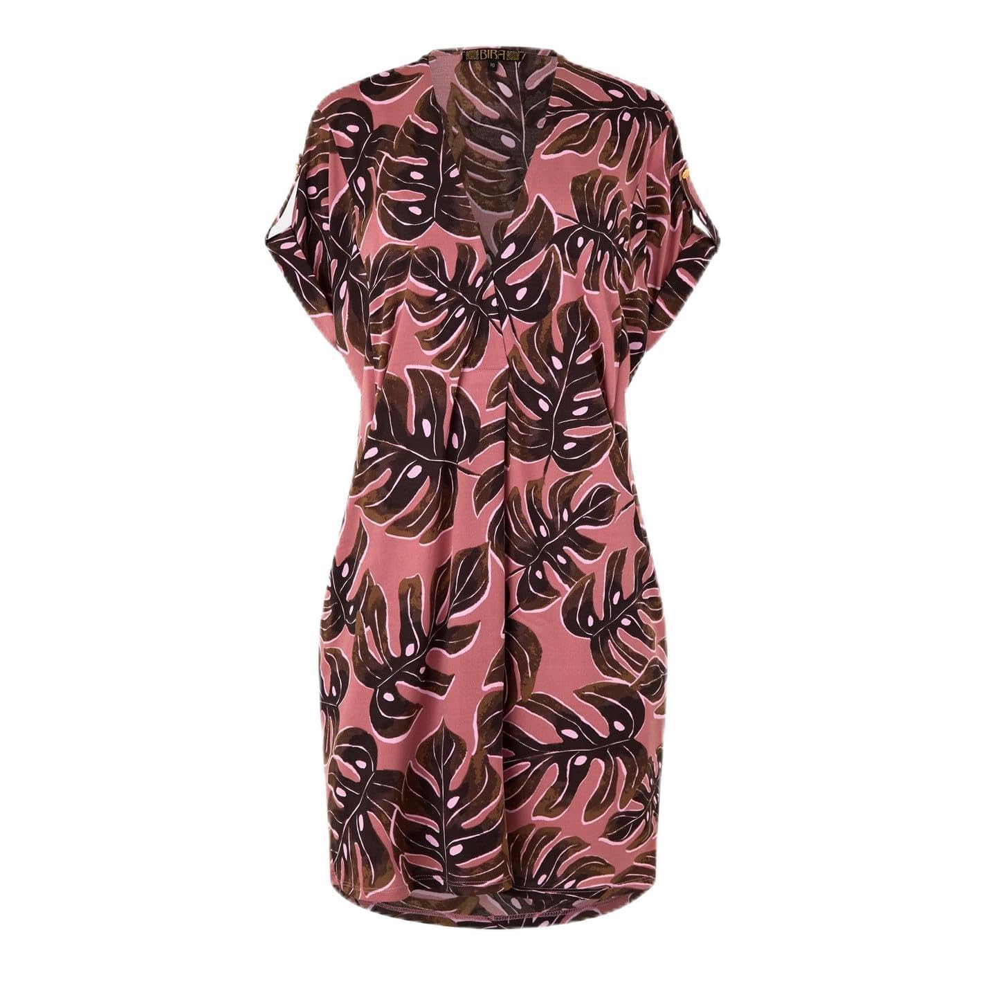 Biba Women's Jersey Tunic - Sunkissed Palm - 12 (M)