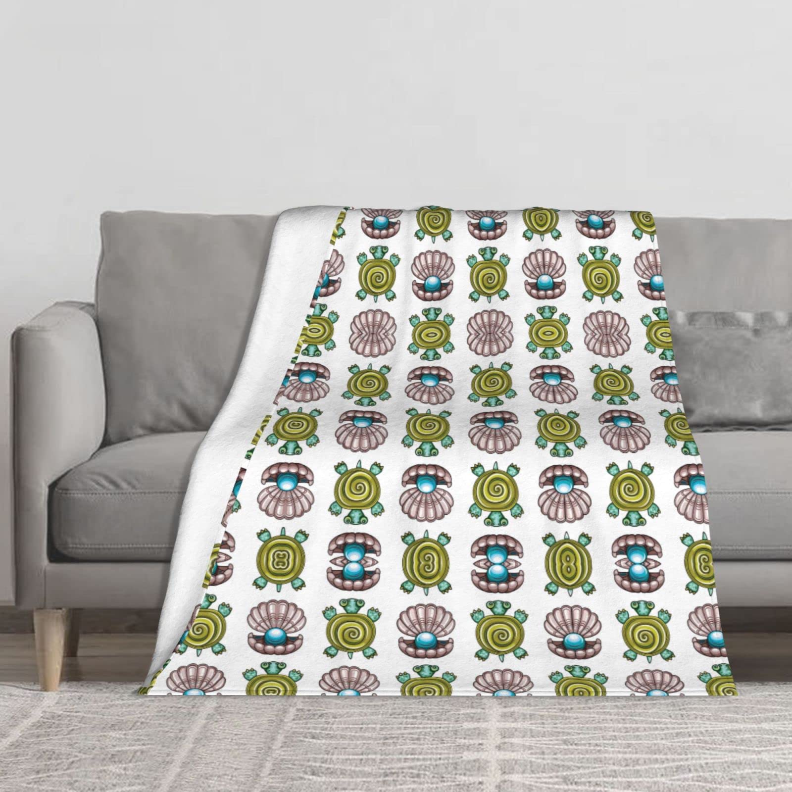 Tiger Blanket and Throws - Coperta in micropile ultra morbida, leggera, per aria condizionata, per tutte le stagioni, calda, per divano, 152,4 x 127 cm