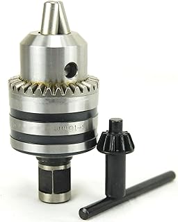 HD Mag Drill Chuck 5/8" & THREADED Weldon Shank 3/4" Adapter for Magnetic Drill - Heavy Duty by BLUEROCK Tools