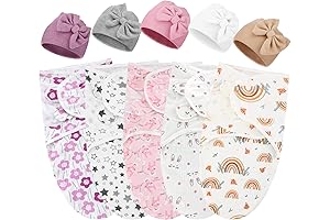 5-Pack Preemie Swaddles for 3-6lb Newborns: Comfort and Security for the Tiniest