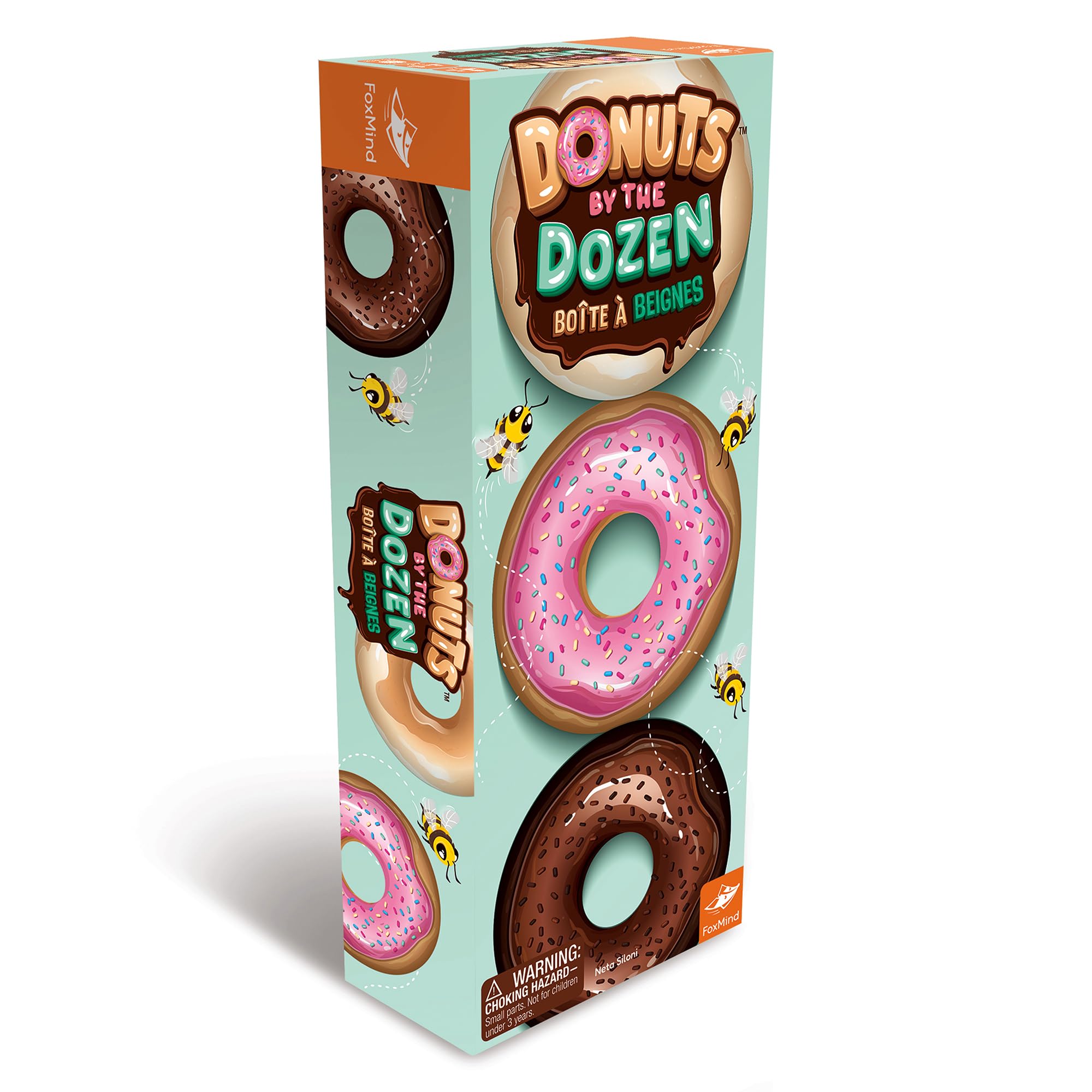 FoxMind Games: Donuts by The Dozen, Sweets Game Collection, Speed