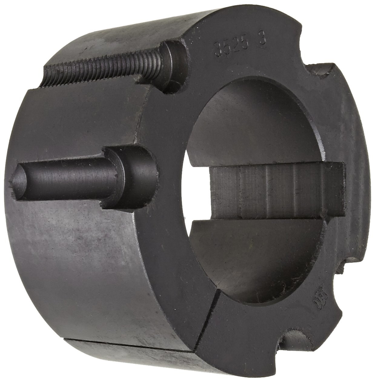 Martin 3525 3 Taper Bushing, Class 30 Gray Cast Iron, Inch, 3