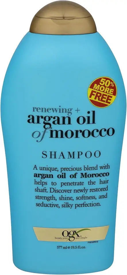 Organix Argan Oil Shampoo Bonus, 19,5 onça