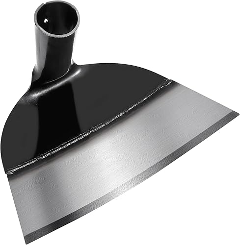 DOITOOL Azada de mano cabeza azada herramienta de jardín de alta resistencia agricultura cabeza agricultura cabeza redonda azadas quitar hierba