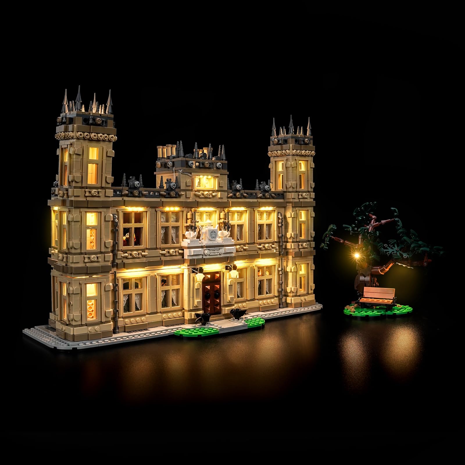 BrickBling Set di luci a LED compatibile con Lego Downton Abbey 21373