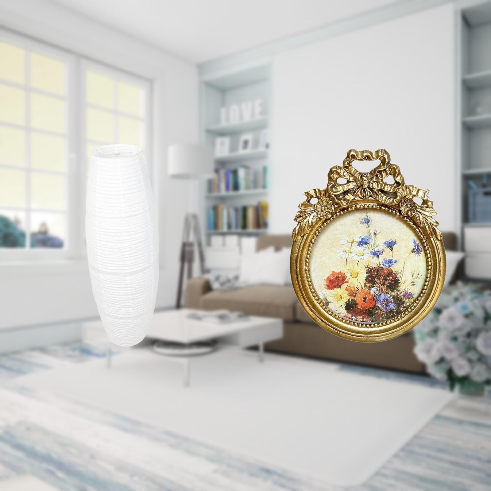 CALANDIS Antique Style Floor Lamp Vintage Picture Frame Display Light Ornate European Guard for Wedding Gift Ideas Bedroom Household Hotel | Lamps | Lamps, Lighting & Ceiling Fans | Home & Garden-image-16