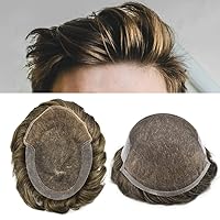Vista 98 de Toupee - Sistema de cabello humano no quirúrgico para hombres Toupee indetectable de encaje para hombres, extensiones de cabello gris 100% cabello