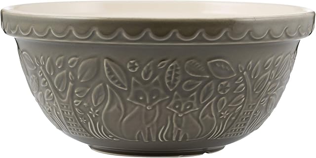 Mason Cash 2002.149 In The Forest Size 12 Grey Mixing Bowl