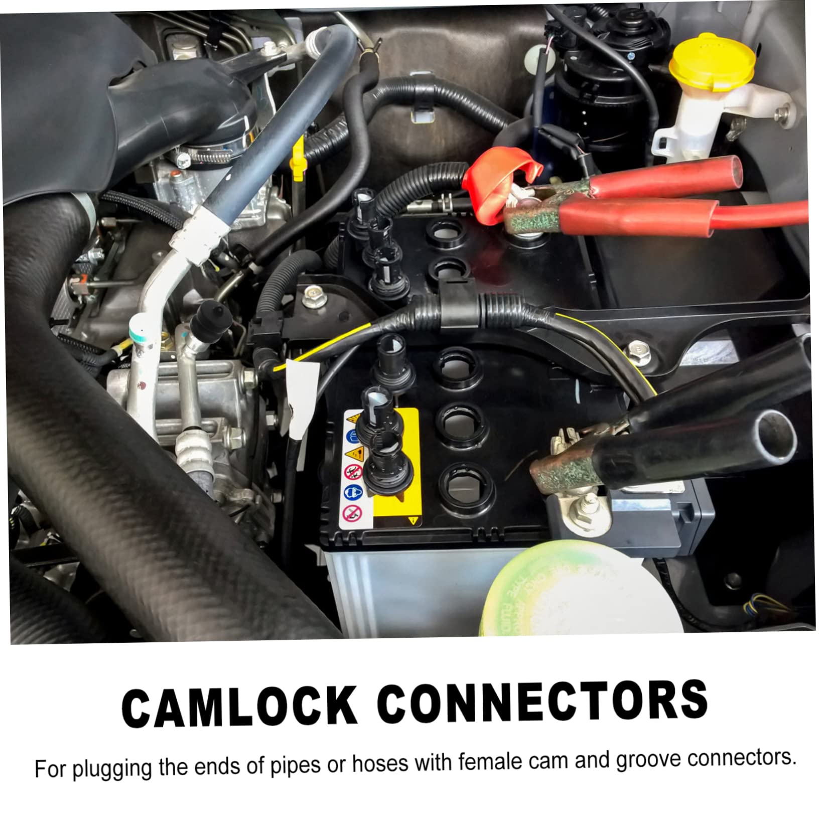 2pcs Cam Lock Dust Plug Hose Fittings Cam Lock Fittings Camlock Connectors Groove Adapter Hose Repair Kit Cam Lock Electrical Connectors Camlock Fittings Cam Lock Coupling