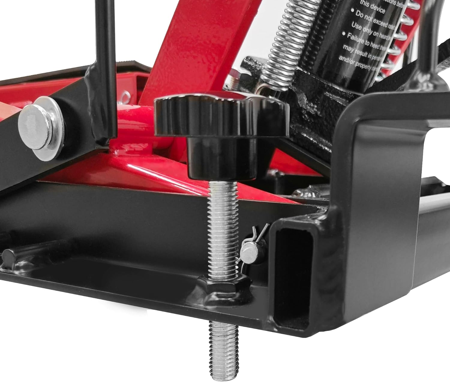 Hydraulic Motorcycle Lift Jack, 1500 LBS Capacity, ATV Scissor Lift Jack Portable Motorcycle Lift Table with 4 Casters, Hydraulic Foot-Operated Hoist Stand for Motorcycle ATV UTV Powersports