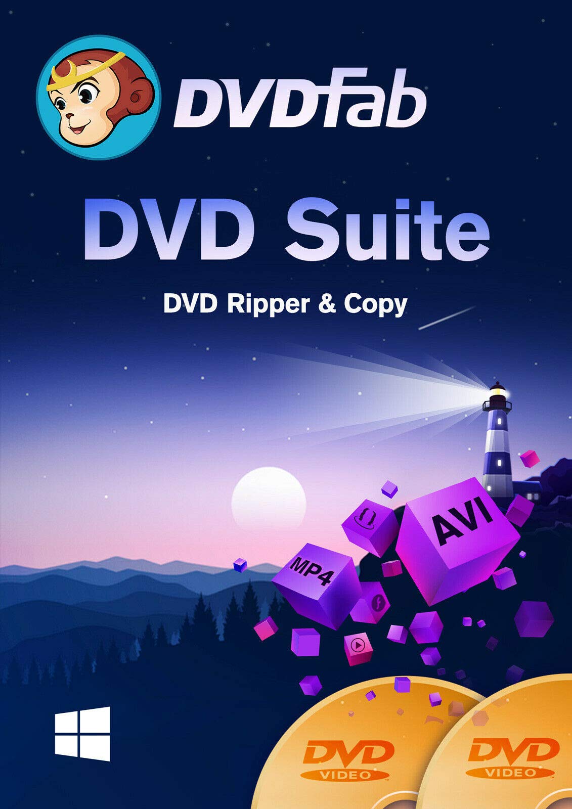 DVD Suite Windows Lebenslange Lizenz Product Keycard