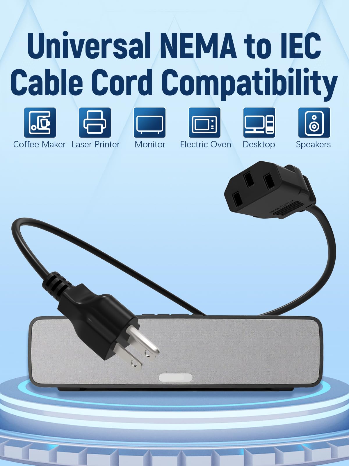 Amazon | Tomatosd AC電源コードケーブル Anker SOLIX C300 C300X