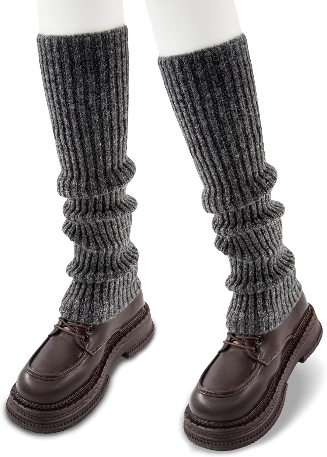 Leg Warmers for Women Winter Fashion Knitting Black Bhutan Ubuy