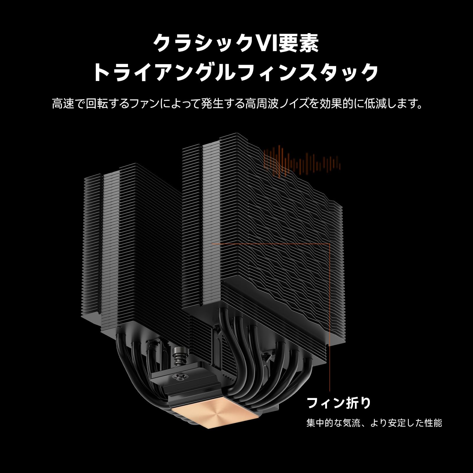 PCCOOLER CPS RT620 Digital BK Chłodzenie CPU z cyfrowym wyświetlaczem w czasie rzeczywistym, 6 miedzianych rurek cieplnych, dwa wentylatory 120mm FDB, chłodzenie powietrzem CPU dla AMD, Intel