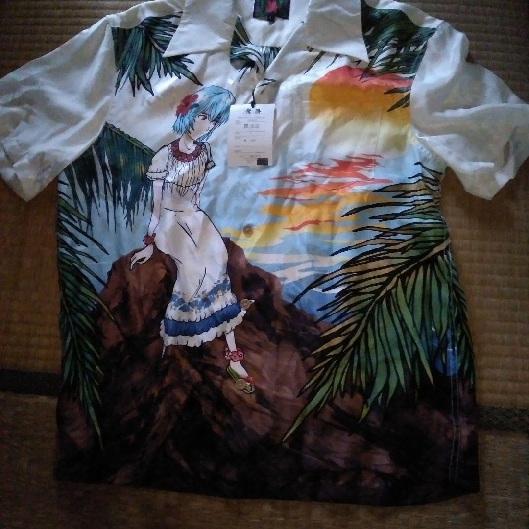 エヴァンゲリオン 綾波レイ シャツ 白