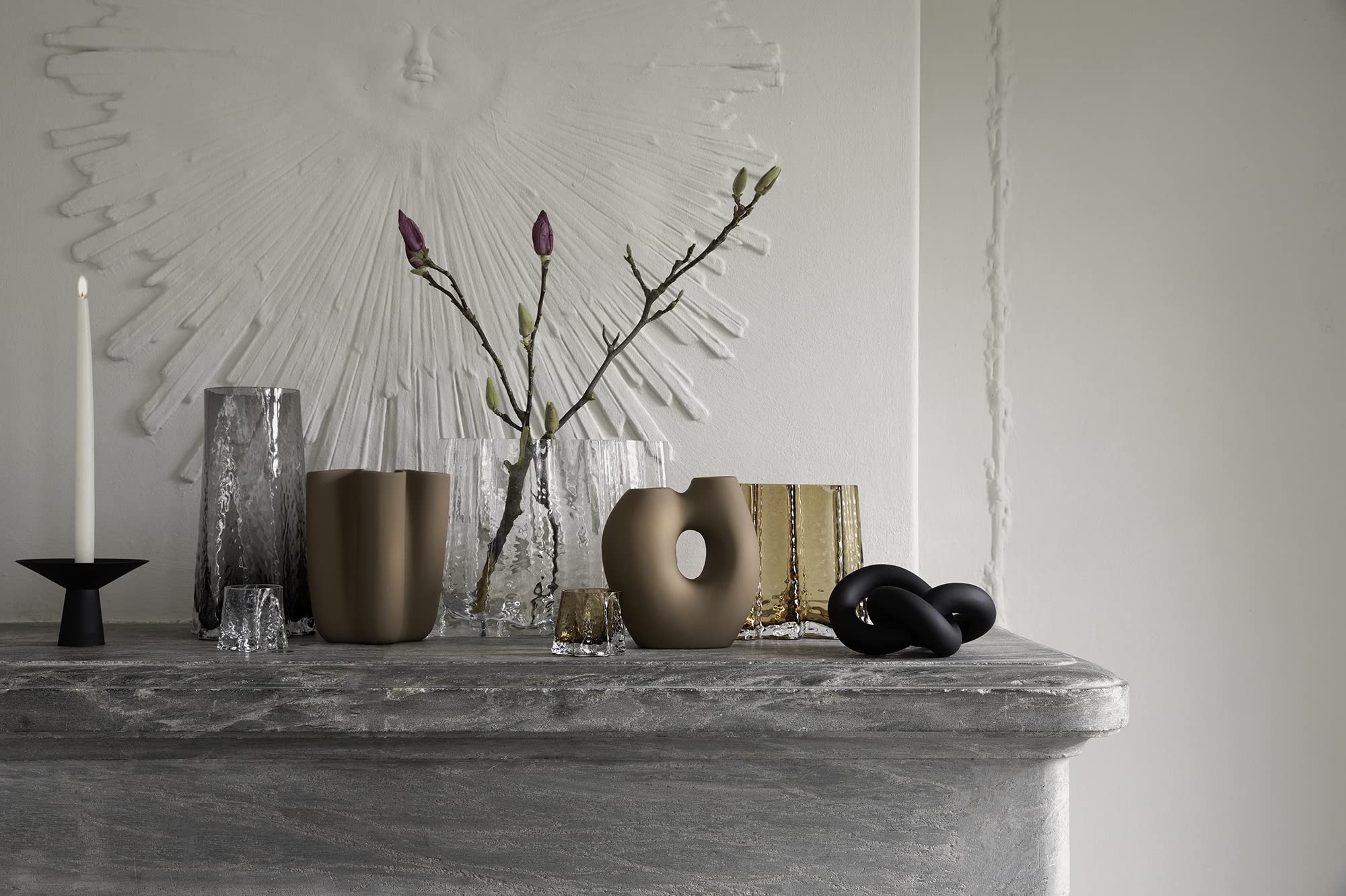 Cooee Design Gry Tealight Clear, świecznik ze szkła, przezroczysty kolor