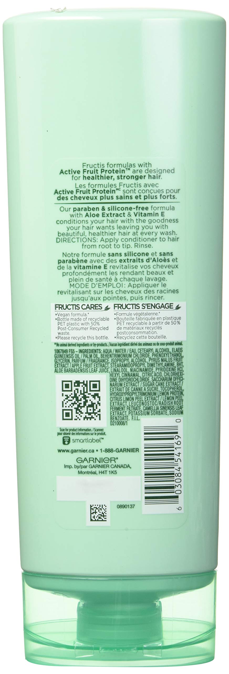 Garnier Fructis Fortifying Conditioner, Grow Strong, 354ml