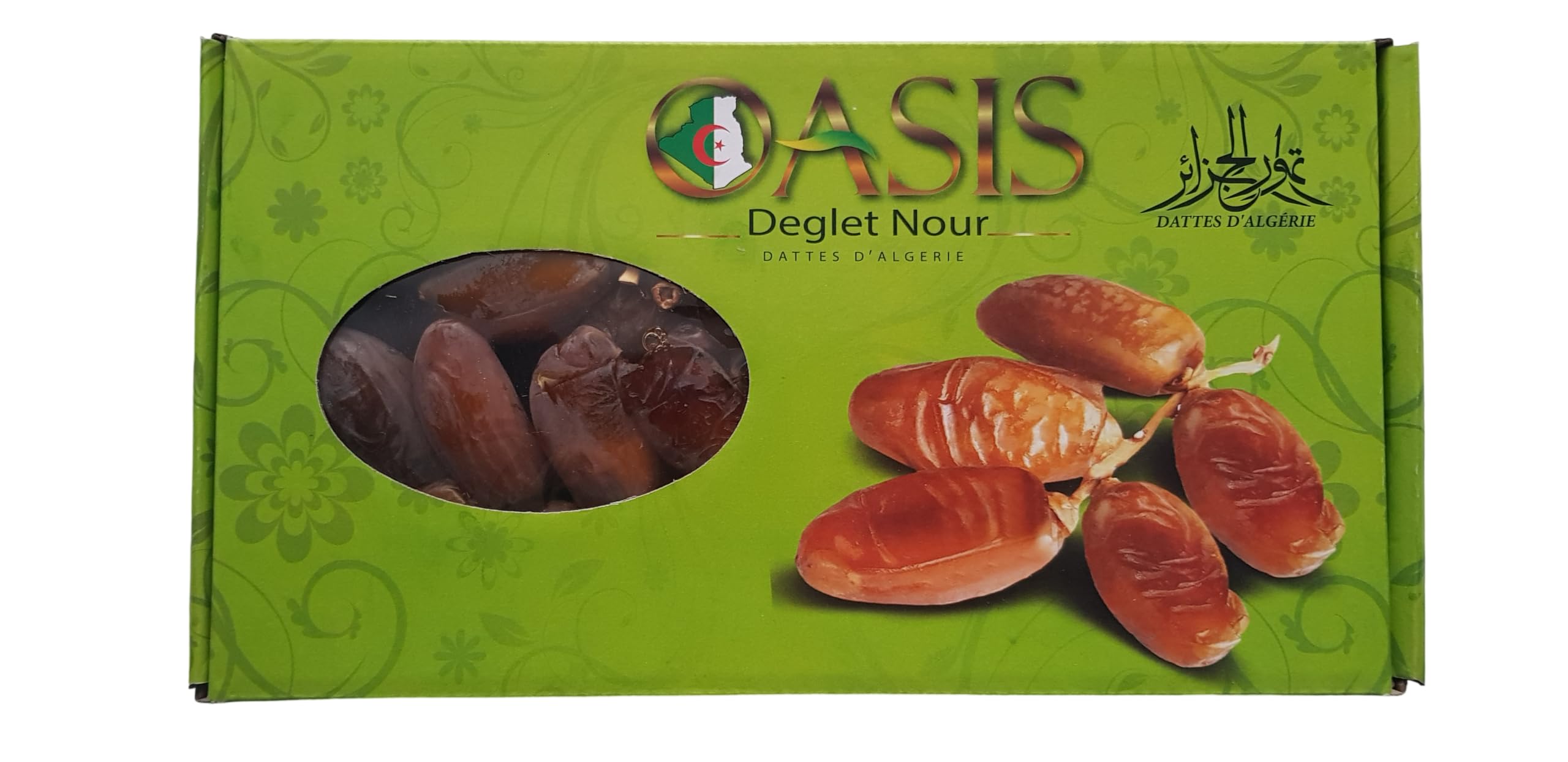 1kg Algerian Deglet Nour Dates: Handpicked, Premium Quality, Freshly Boxed