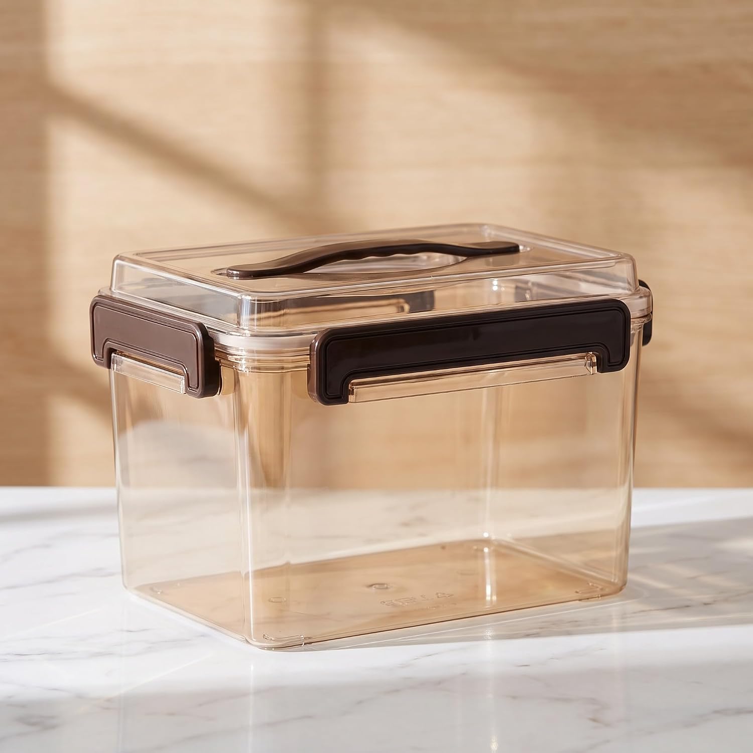 Acrylic Camera Lens Storage Box, Square Matte Organizer