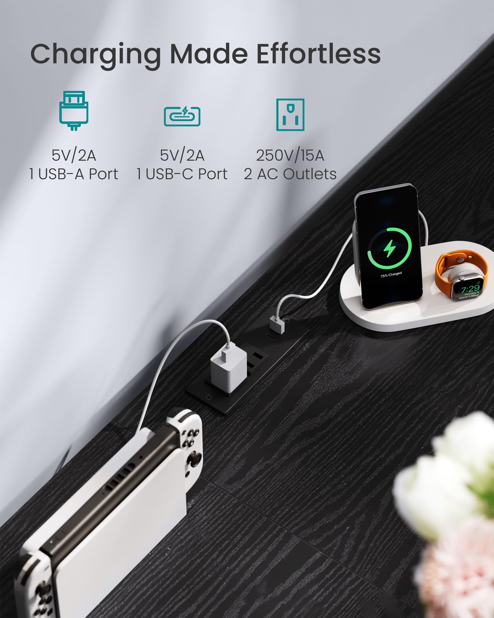 SONGMICS BELLAH Collection - TV Stand for TVs Up to 65 Inches, Dresser for Bedroom, Living Room, Chest of Drawers, Steel, 6 Drawers and 2 Shelves, Modern, Ink Black ULGS132B101S - 5