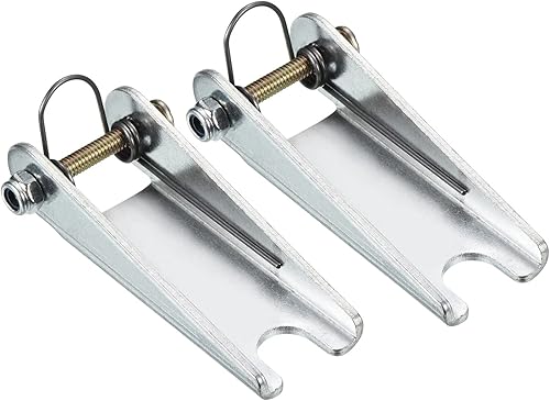 PATIKIL Kit de pestillo de seguridad de gancho de 2.5 pulgadas, paquete de 2 piezas de repuesto de enganche de receptor de remolque de metal para