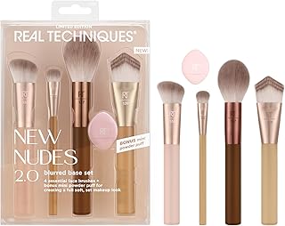 Real Techniques New Nudes - Kit de base borro...