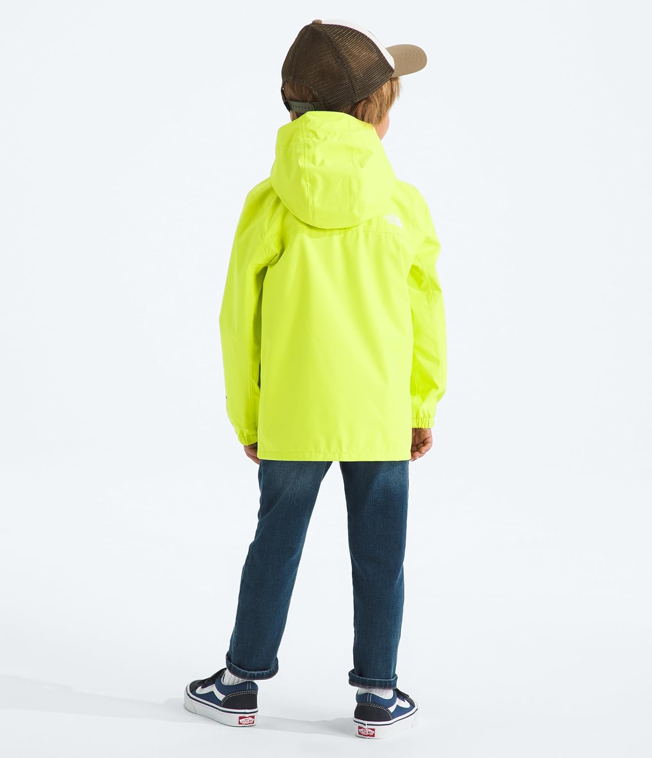 THE NORTH FACE Kids' Antora Rain Jacket | Waterproof, Breathable, 3-piece Hood, Secure Zip Hand Pocket