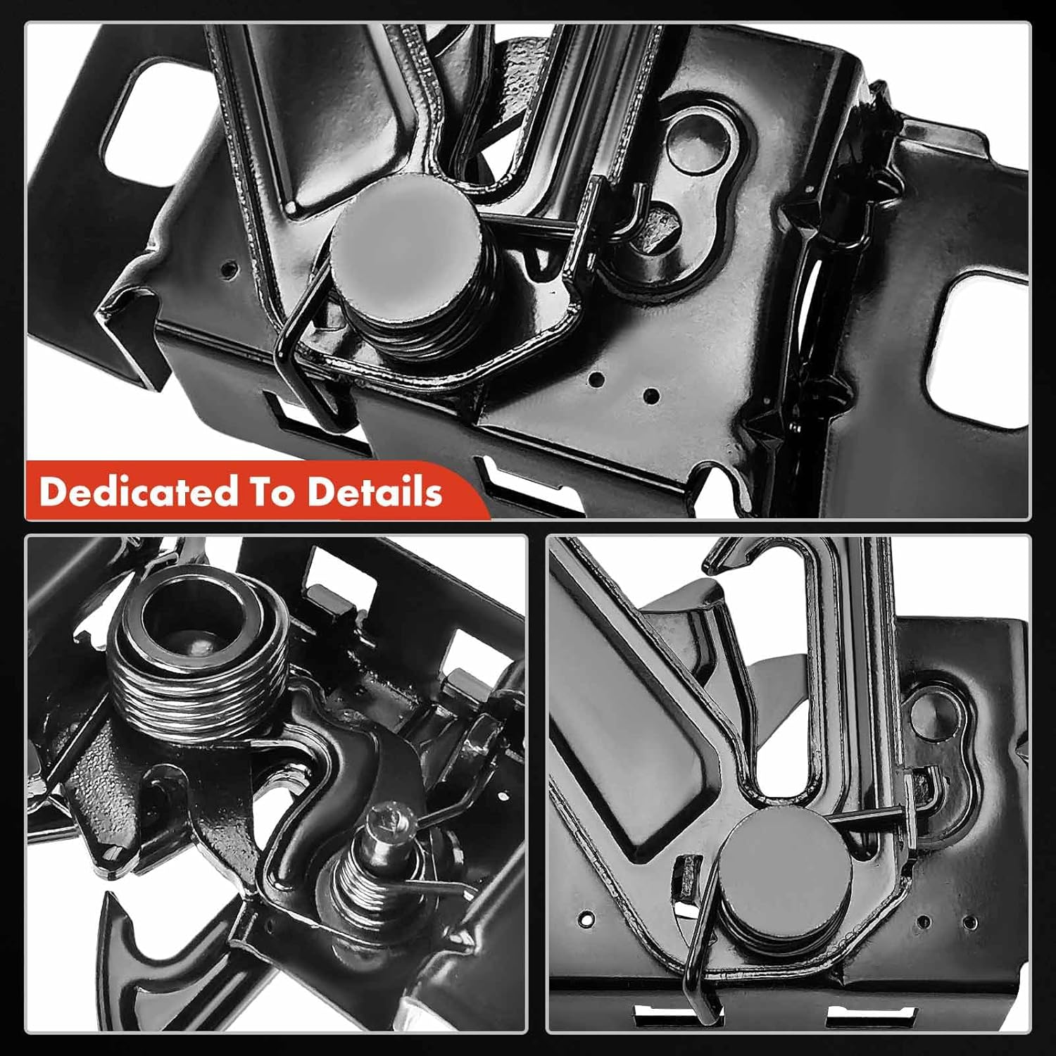 A-Premium Hood Latch Lock Compatible with Chevrolet Chevy Equinox 2013-2017 & GMC Terrain 2013-2017, Front Hood Lock Engine Bonnet Latch Assembly