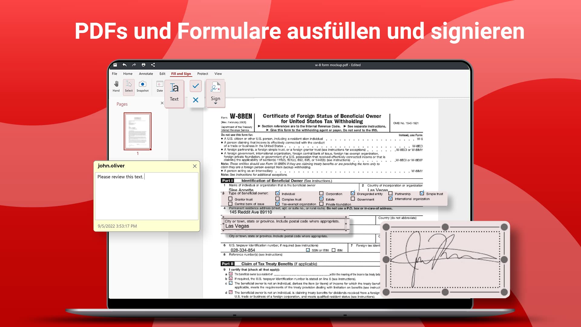 PDF Extra Lifetime – Professioneller PDF Editor – Lebenslange Lizenz – Bearbeiten, Schützen, Kommentieren, Ausfüllen und Signieren von PDFs für 1 Windows PC