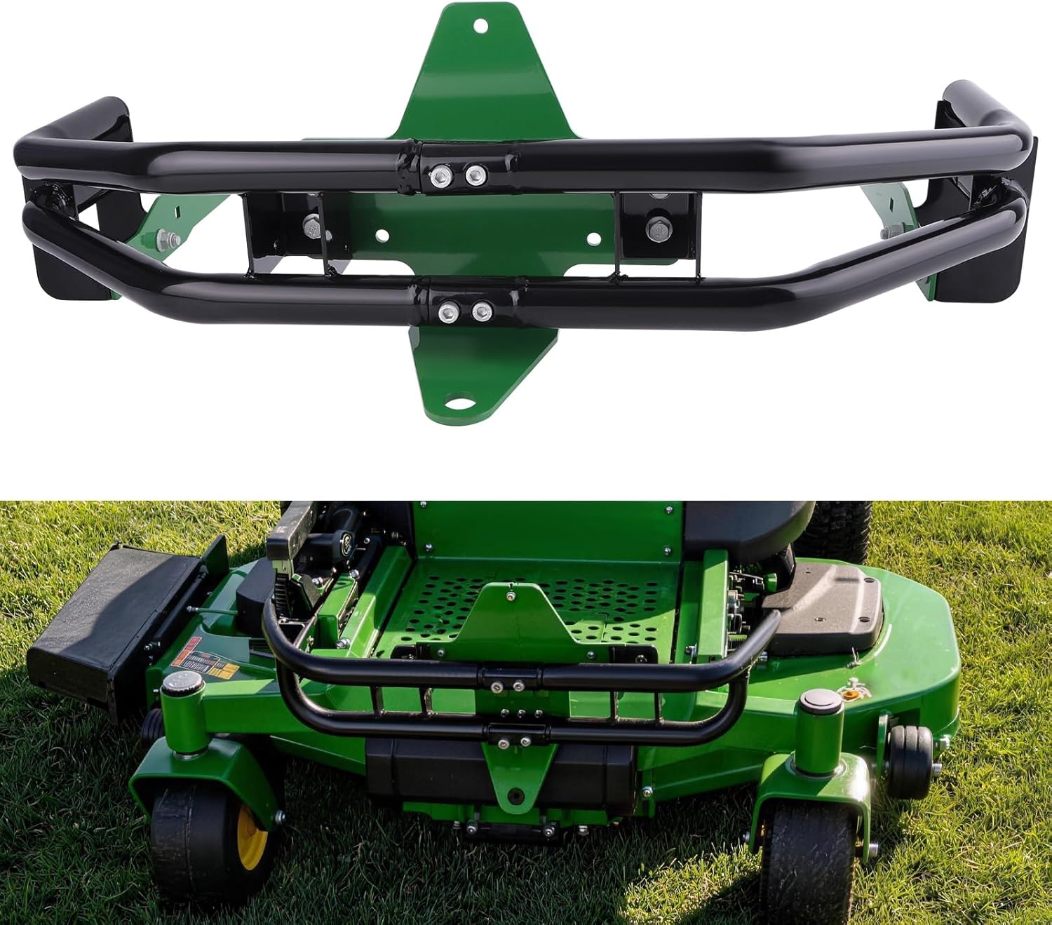 maXpeedingrods Rear Bumper Bar & Hitch Kit for John Deere ZTrak Zero-Turn Mowers Z235, Z255, Z335E, Z335M, Z345M, Z345R, Z355E, Z375R