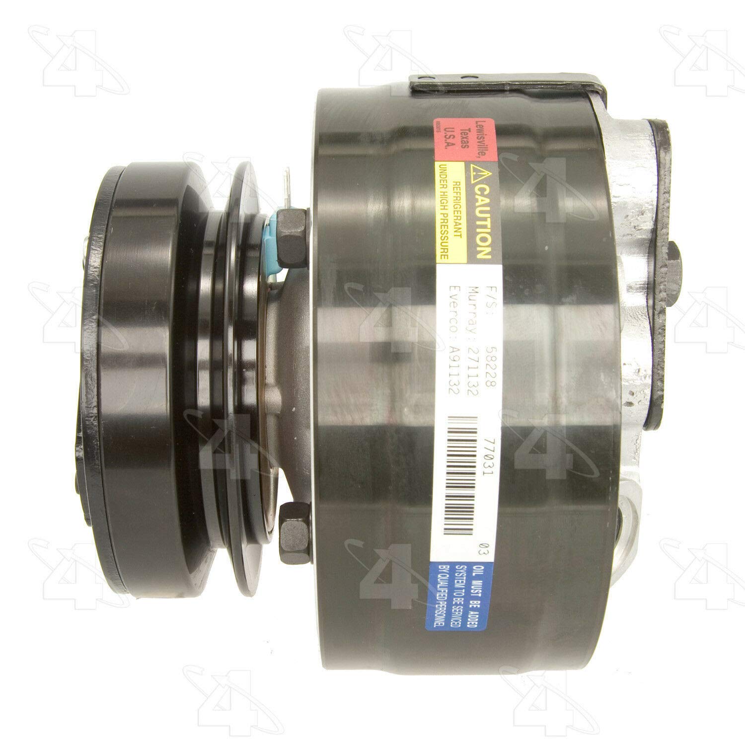 Amazon.com: Four Seasons 58228 Heavy Compressor with Clutch