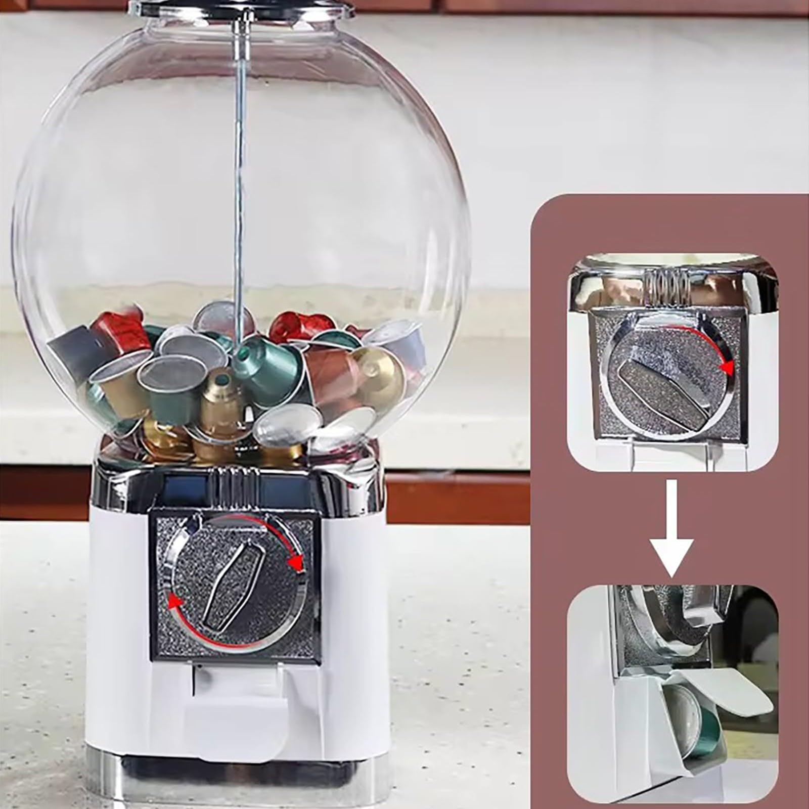 Macchina automatica di erogazione della capsula per la vendita al dettaglio e le aree gioco