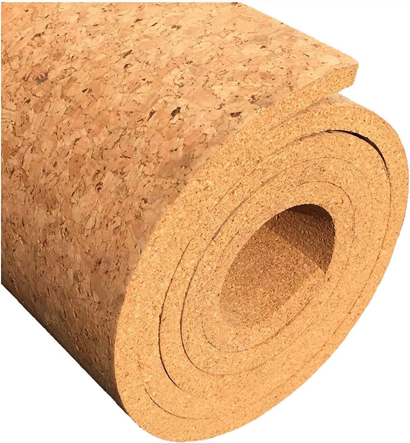 Cork Board Office Classroom Child Room Cork Bulletin Board, 6/8mm Thick Self-Adhesive Felt Pin Board Roll for Paste Notes Photos Memo for Office & Home Decor (Size : 122x82x0.6cm)