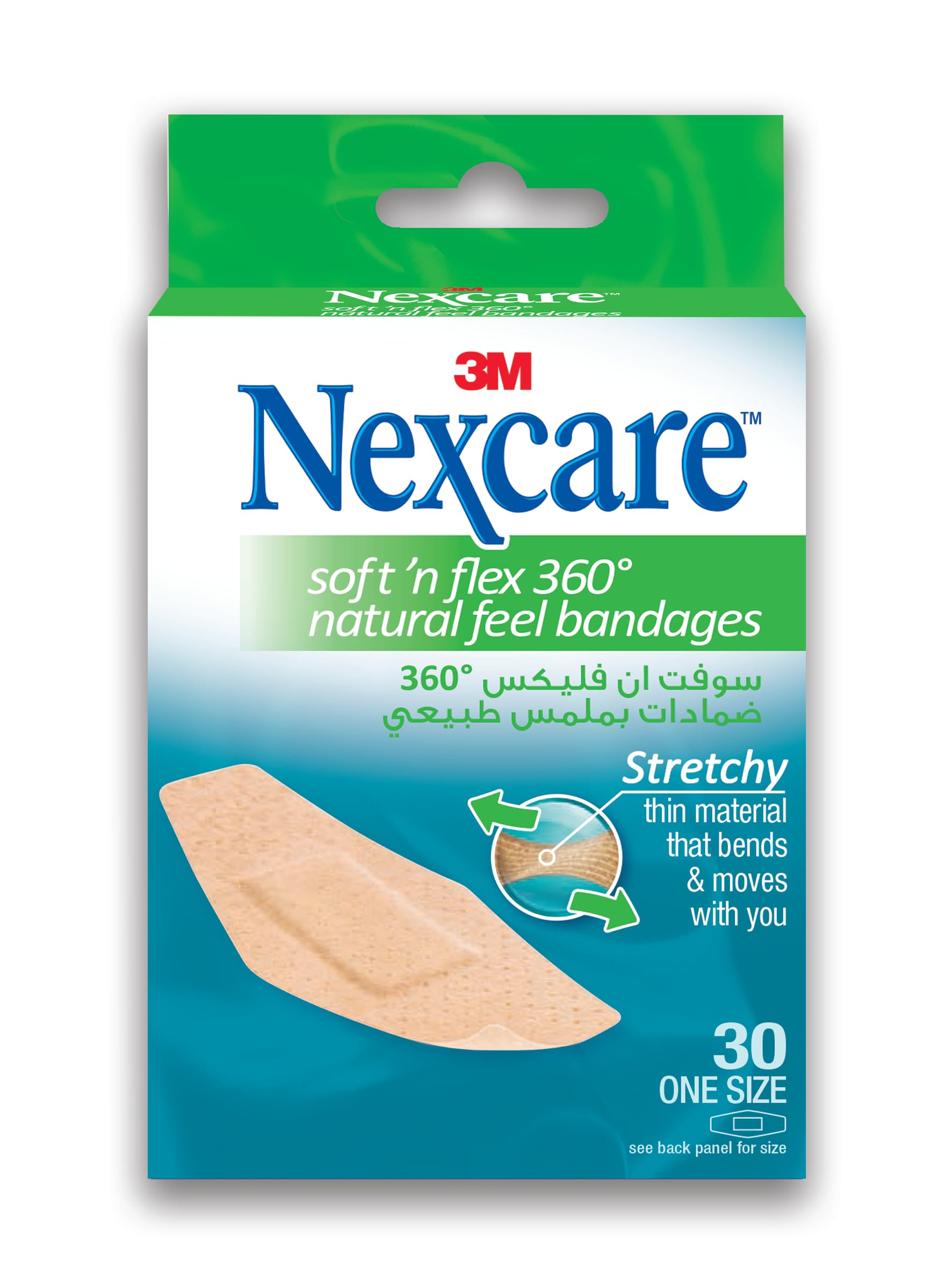 3M Nexcare Sf-30D Soft "N" Flex Bandages, 30'S