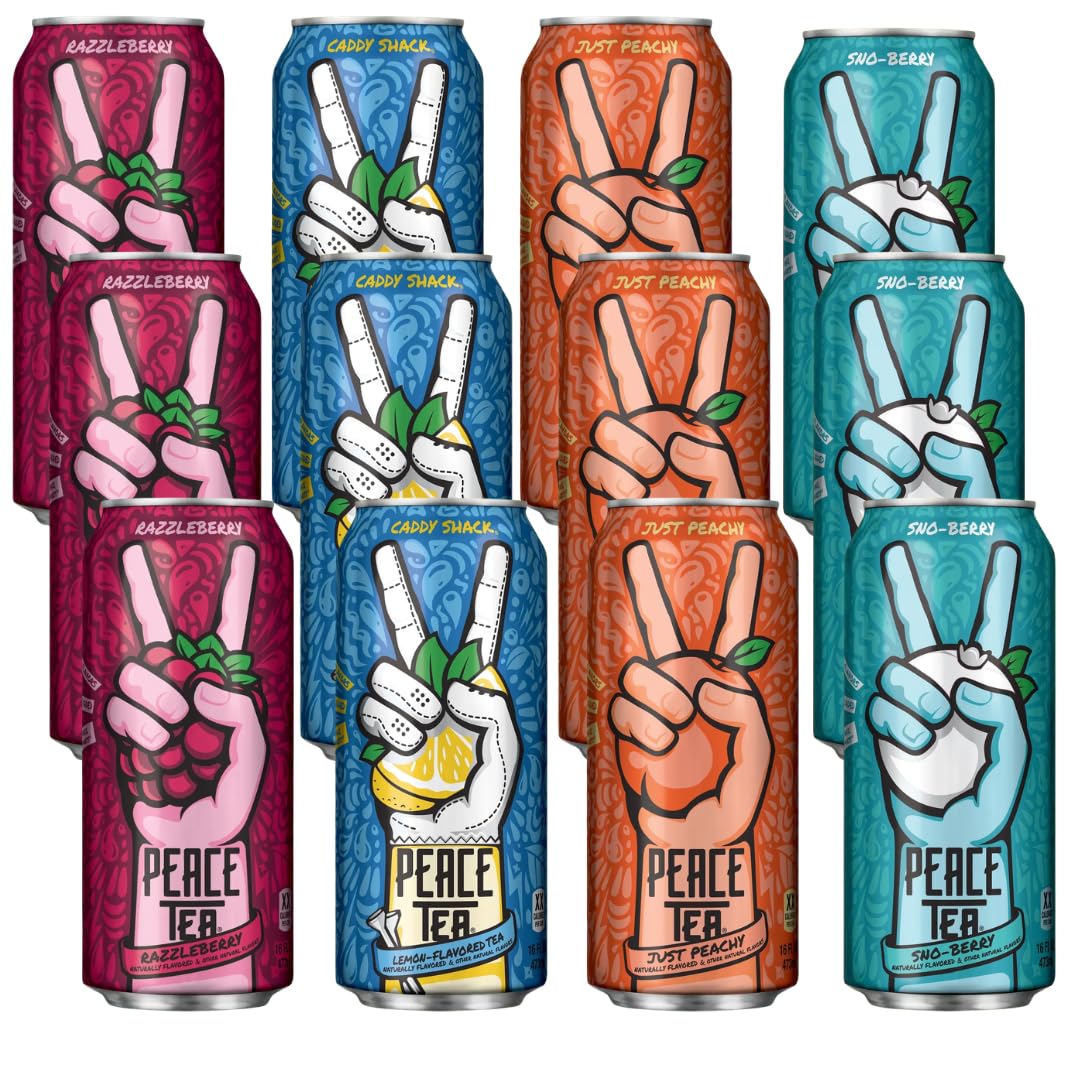 peaceandpeaceページ Amazon.com : Peace Tea 16 oz 12-Pack Variety – Caddy Shack