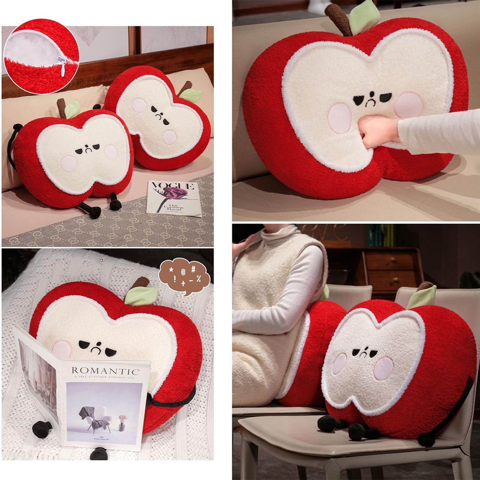 Amazon.co.jp: [HESHI] 恋と深空 周辺 抱きまくら りんご