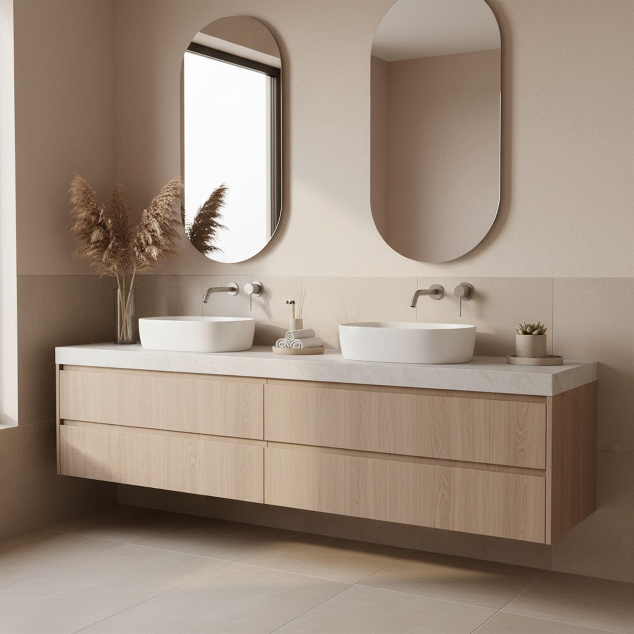 Rea - Bateria Umywalkowa Podtynkowa Łazienkowa Clif, Mosiądz, Głowica Ceramiczna