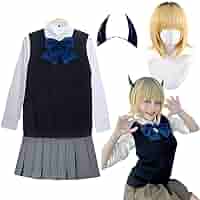 美品　推しの子 黒川あかね コスプレ 衣装 ウィッグ付き　フルセット　Sサイズ Amazon.co.jp: YINGGU 推しの子 黒川あかね くろかわ あかね
