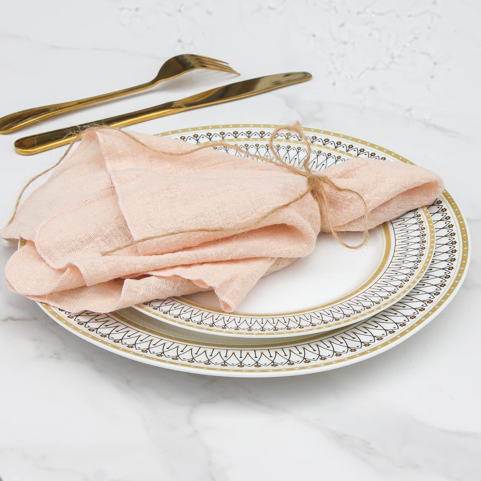 Tovaglioli di Stoffa Rosa 40x40cm Cotone - Treb X | Tovaglioli di Stoffa | Tessile per Ristoranti e Hotel