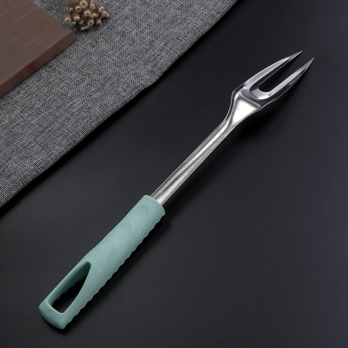 Meat Fork Carving Fork Serving Fork Stainless Steel for Kitchen