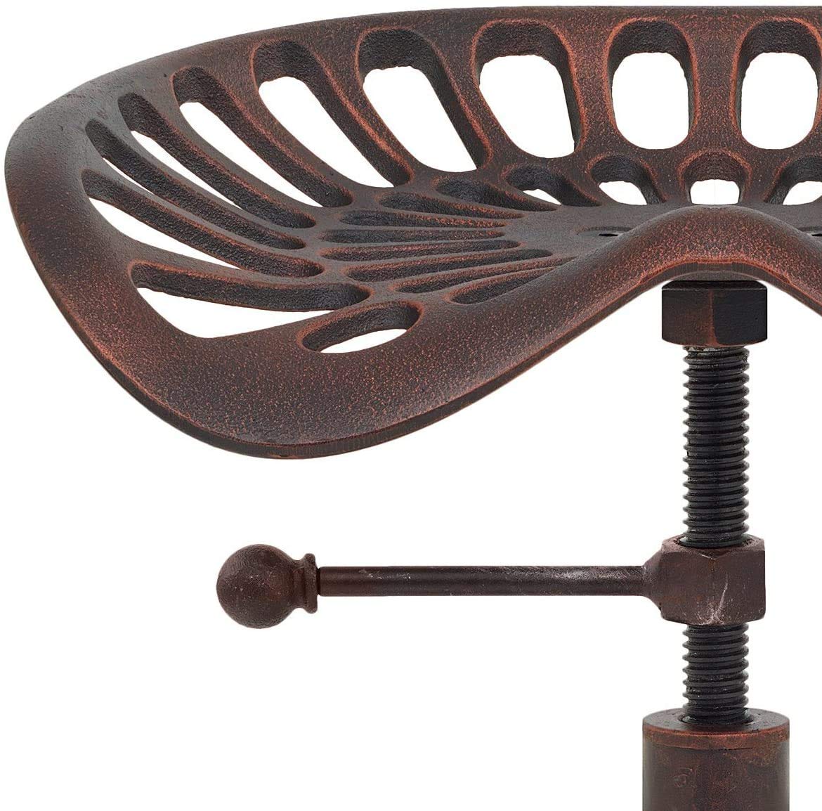 Amazon｜工業用バースツール 回転トラクターシートバー 高さ調節可能