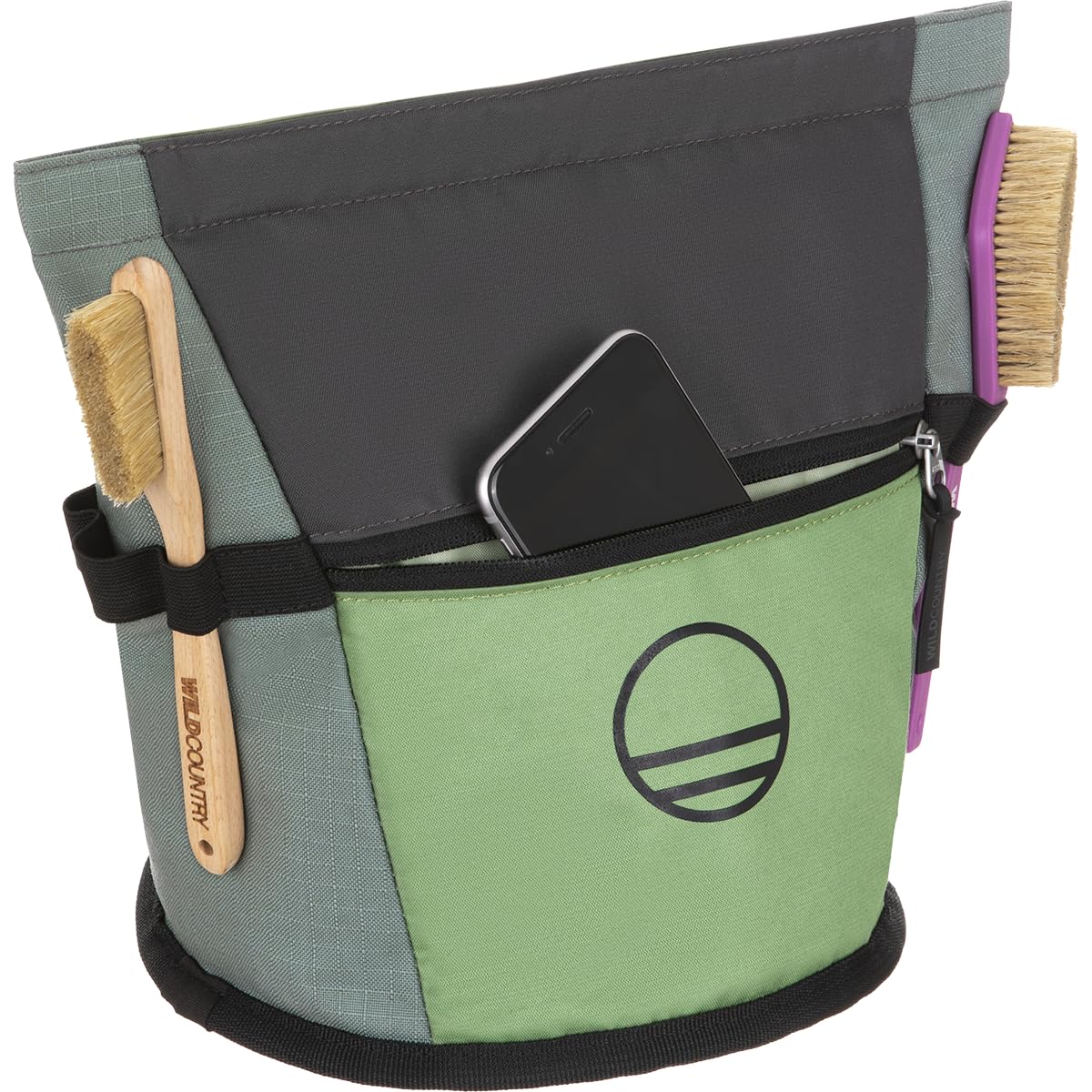 Wild Country Unisex Sequence Chalk Bucket Chalkbag, ivy-Marsh-Onyx, OneSize