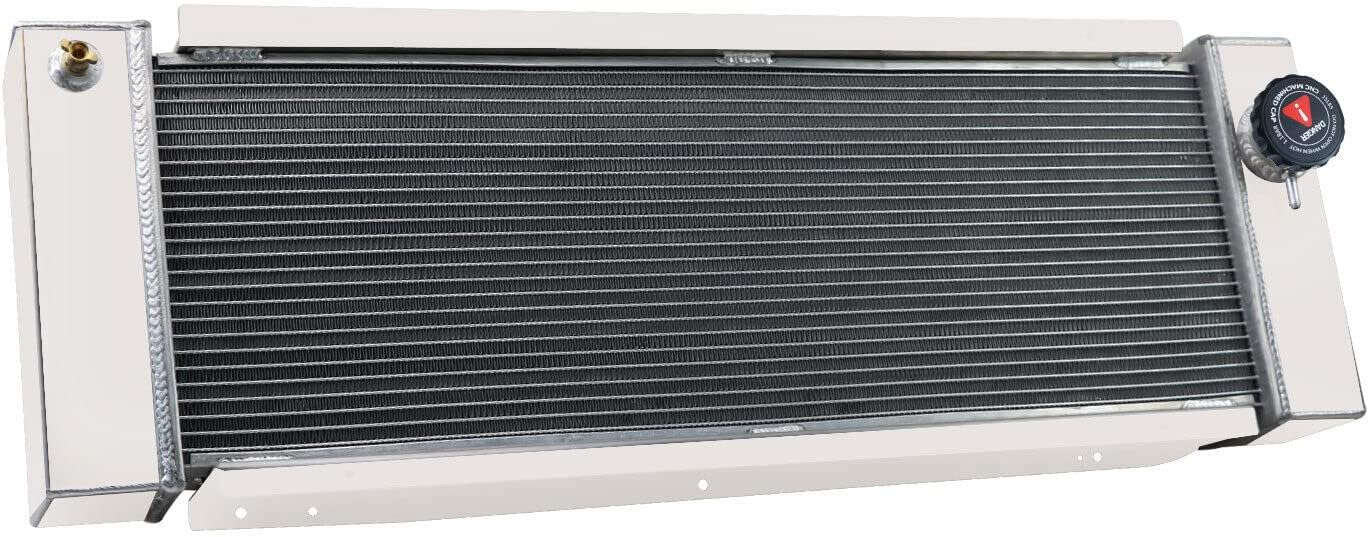 4-Row Radiator Replacement for Bobcat Skid Steer 645 743 743B 743DS Skidsteers & 1600 Wheel Loader, Replaces OE# 6648820, 6630186