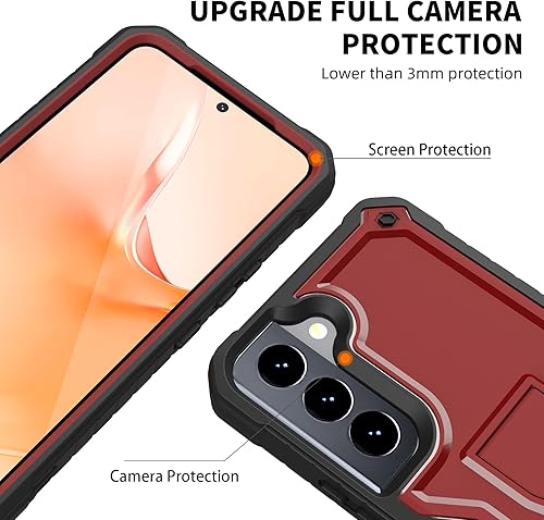 Miniatura 47 de DUOPAL Funda para Samsung Galaxy S22 Ultra 5G (no es compatible con teléfonos no Plus o Plus), protección de grado militar a prueba de golpes, Negro