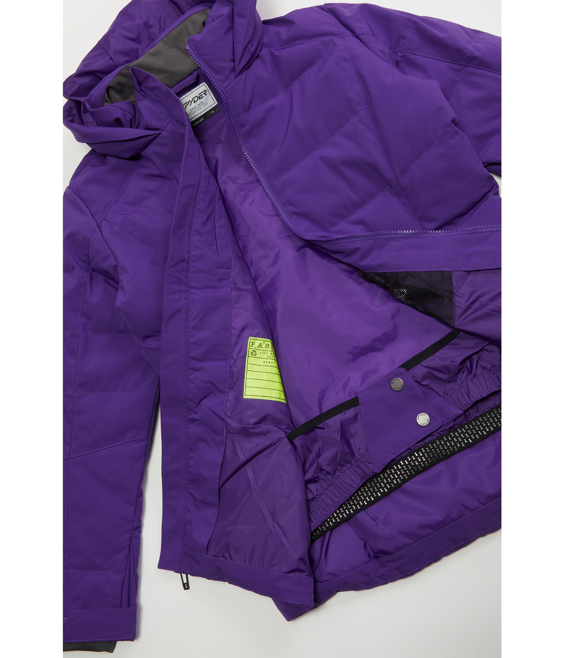 Spyder Zadie - Chaqueta de plumón sintético para niña (niño grande)