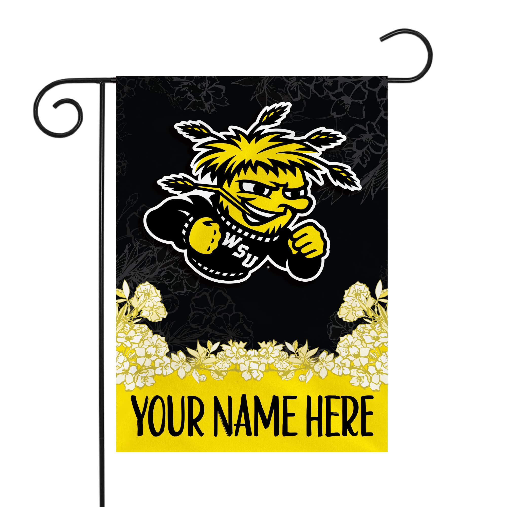 Rico Industries NCAA Standard/Primary Personalized Garden Flag