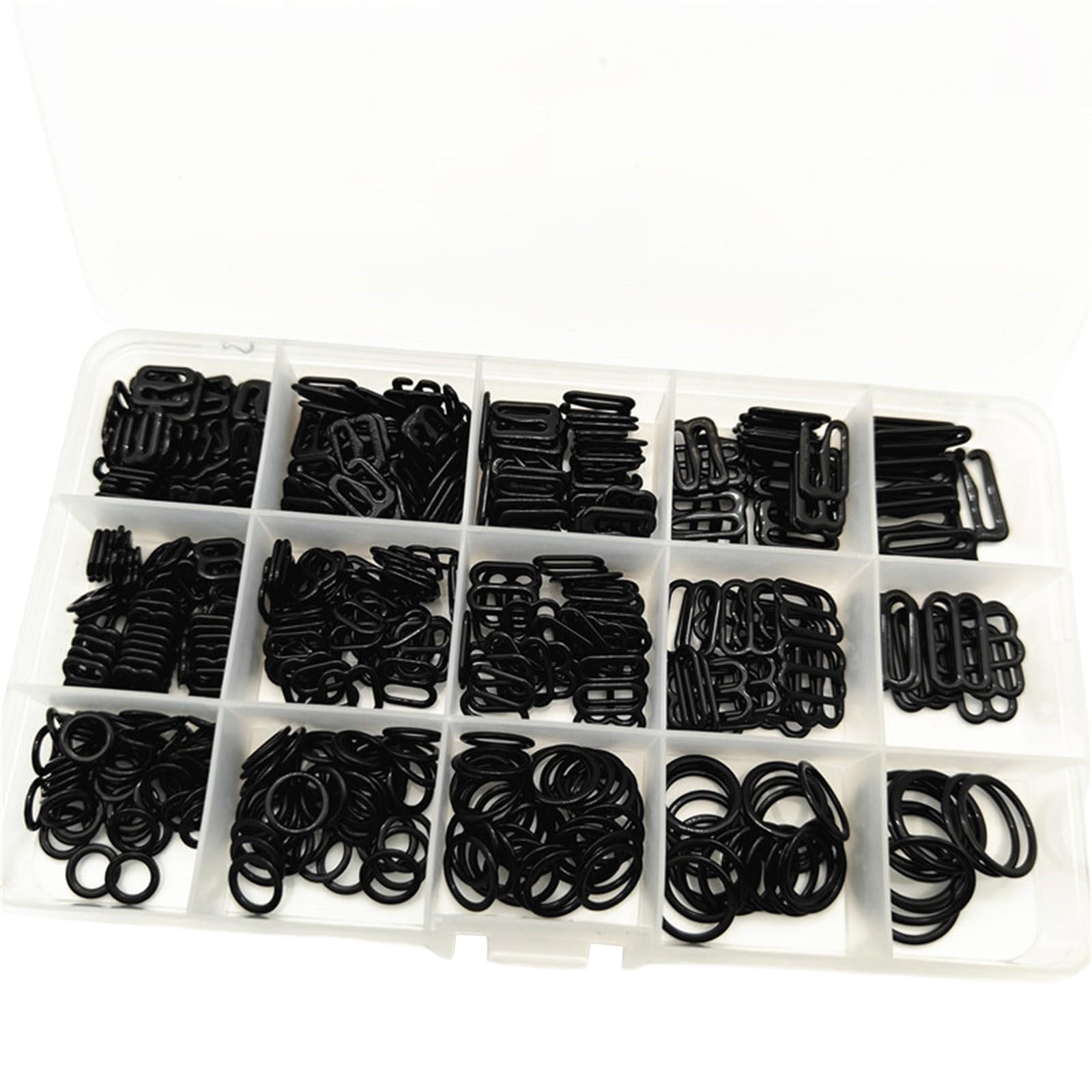 YWLUUOO 450Pieces Lingeries Garments Bra Buckles Underwears Clip