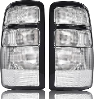 PIT66 Tail Lights Assembly Fit 2000-2006 Chevy Suburban Tahoe/GMC Yukon